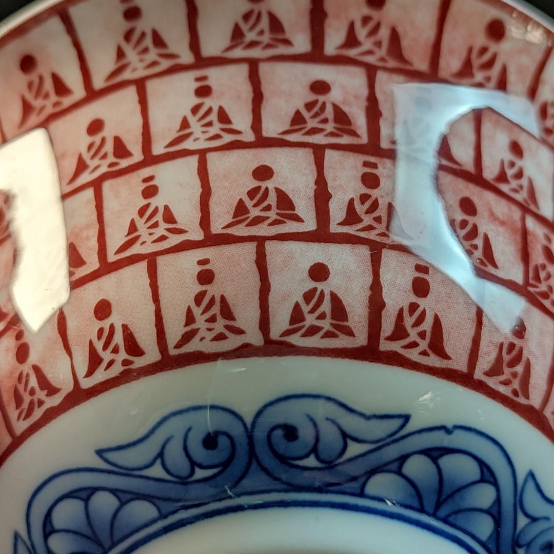 中国茶器 敦煌青花千仏三才蓋碗 茶器 茶道具 煎茶器 新品未使用