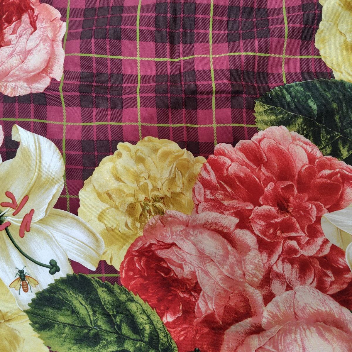 在庫処分セール テ GUCCI(グッチ) スカーフ美品 ボルドー×ダークイエロー×マルチ - 小物
