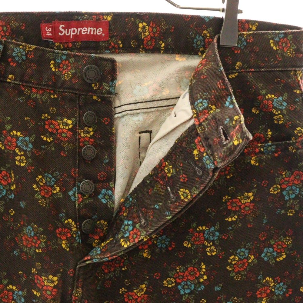 SUPREME (シュプリーム) 22SS Regular Jean Flowers レギュラー