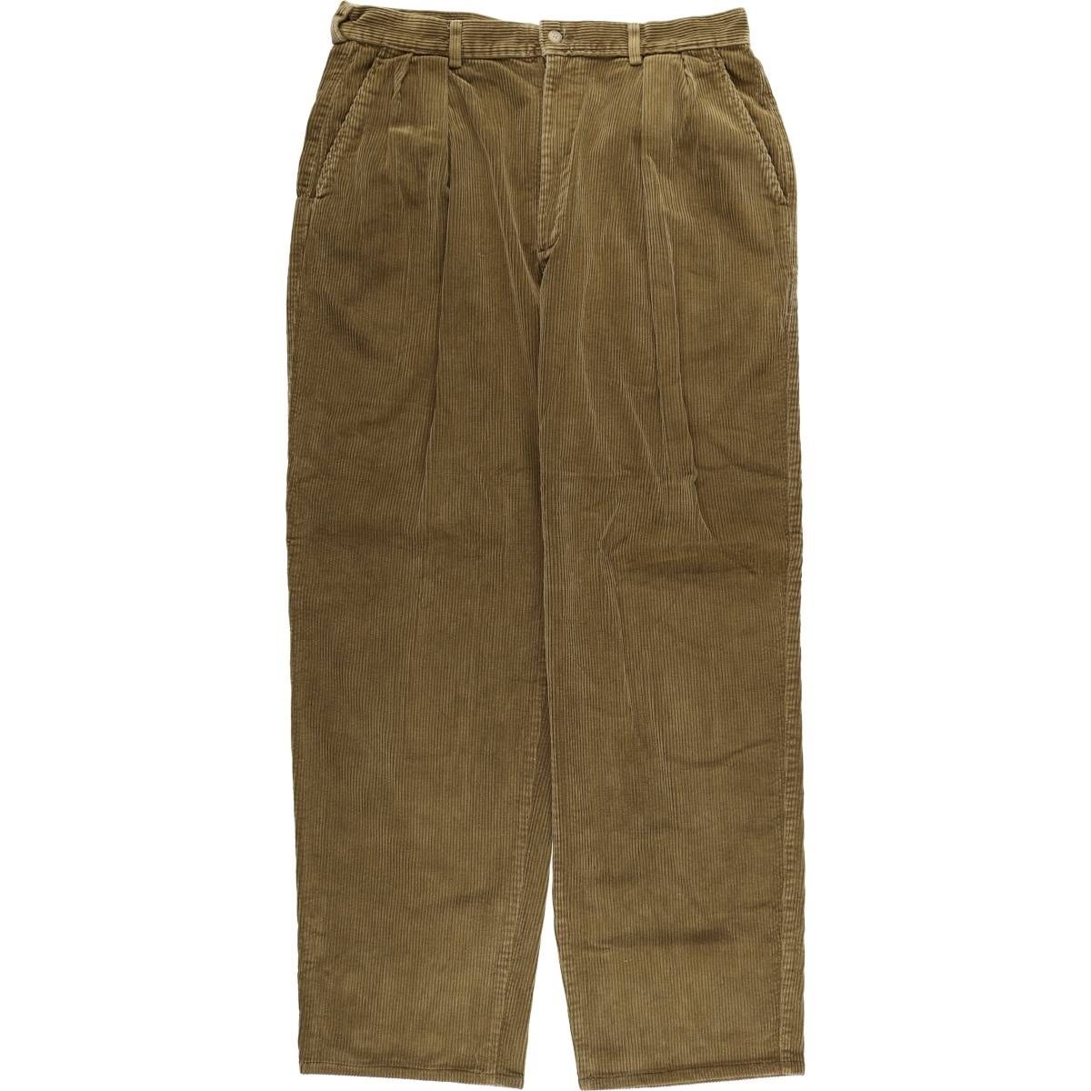古着 90年代 ラルフローレン Ralph Lauren POLO by Ralph Lauren ツータック コーデュロイパンツ メンズw34相当 eaa587457