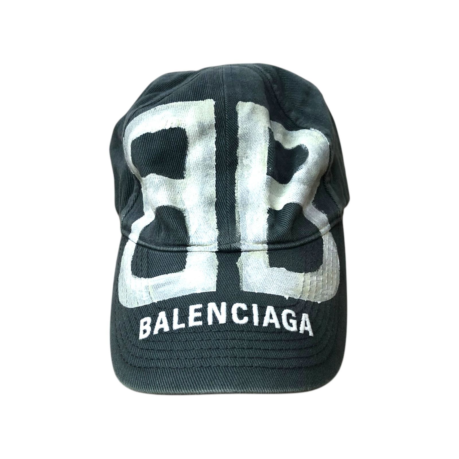 BALENCIAGA】BB SPRAYED BASEBALL CAP バレンシアガ ベース