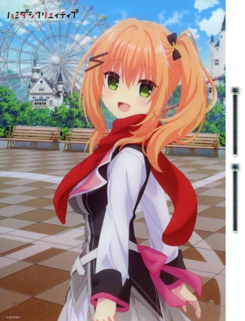 ハミダシクリエイティブ　クラファン　竜閑天梨セット ハミダシクリエイティブ まどそふと クラファン缶バッジ 天梨