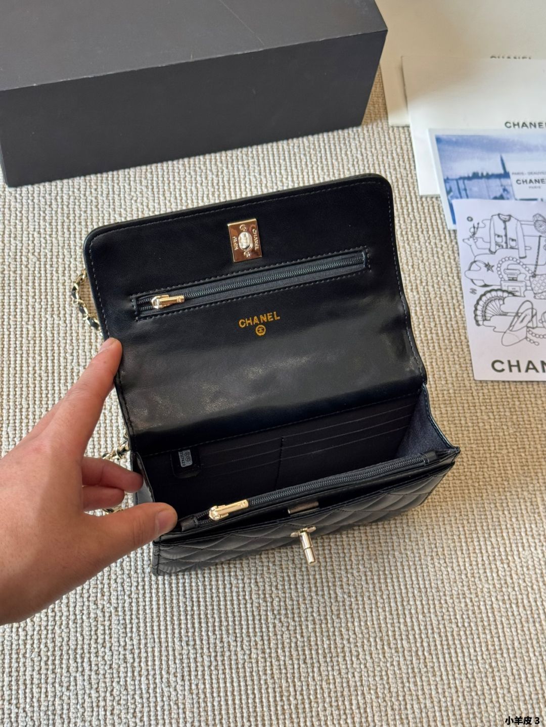 即完売予感 CHANEL チェーン ハート バッグ 25B限定 ミニ org.jpg