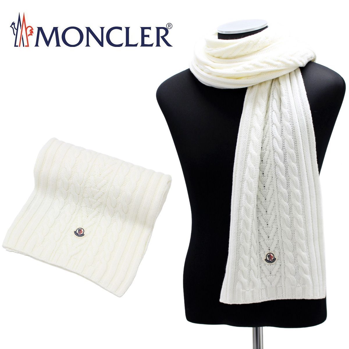 【MONCLER】マフラー 楽天市場】モンクレール マフラー レディース 3C00017 0U357 034