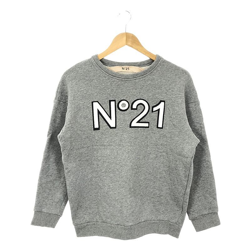 N°21 / ヌメロヴェントゥーノ | スパンコールロゴ クルーネック N°21 / ヌメロヴェントゥーノ | スパンコールロゴ クルーネック
