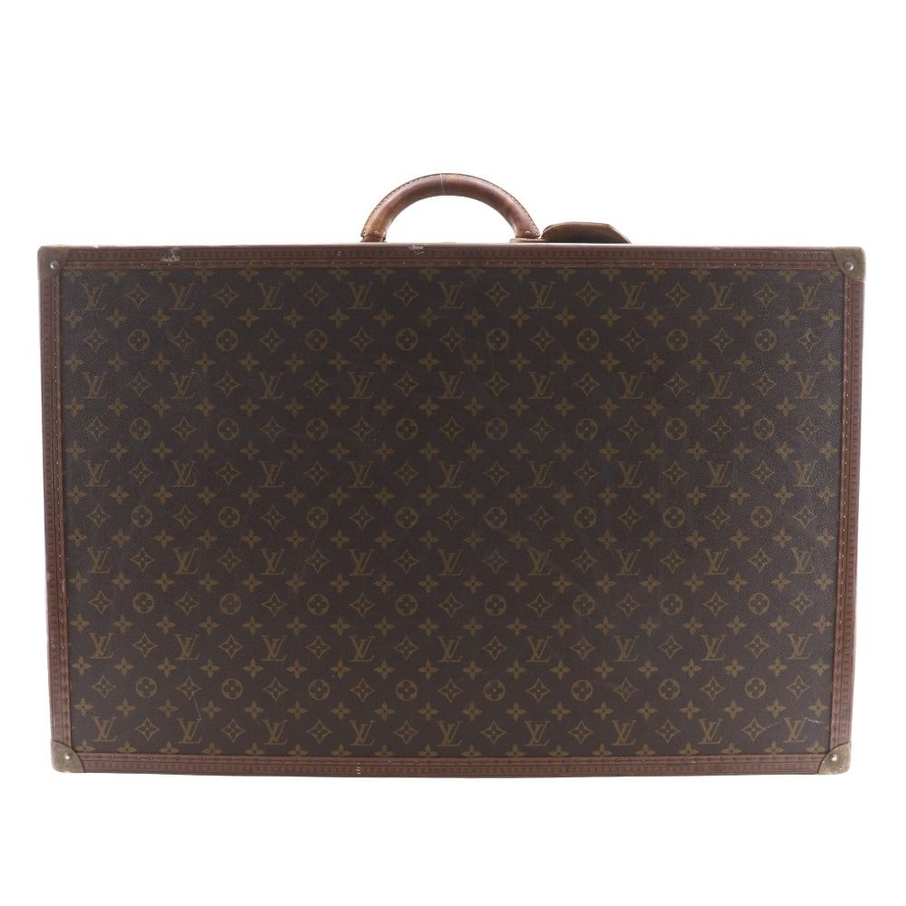 LOUIS VUITTON ルイ ヴィトン アルゼール75 M21225 モノグラムキャンバス 茶 ユニセックス トランク