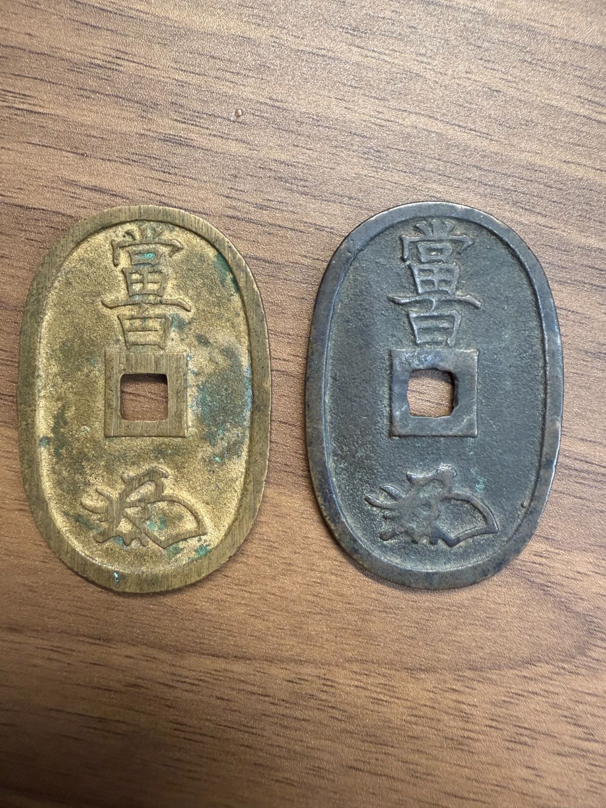 古銭】一分銀（1枚）・天保通宝（2枚）セット - メルカリ