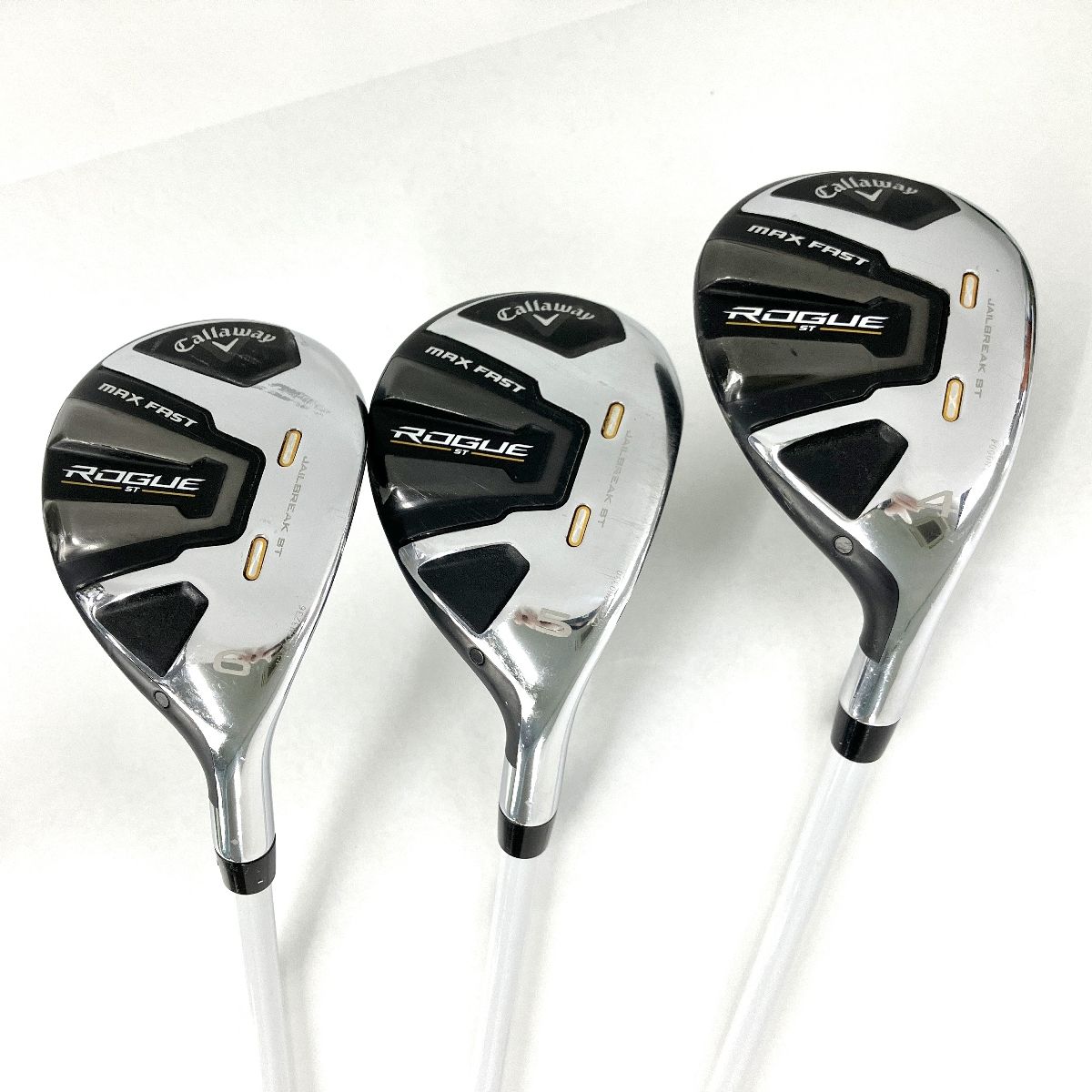 Callaway キャロウェイ ROGUE ST MAX FAST ローグ 4H 5H 6H ユーティリティ レディース ゴルフ 3本セット 中古  Y9534113 - メルカリ