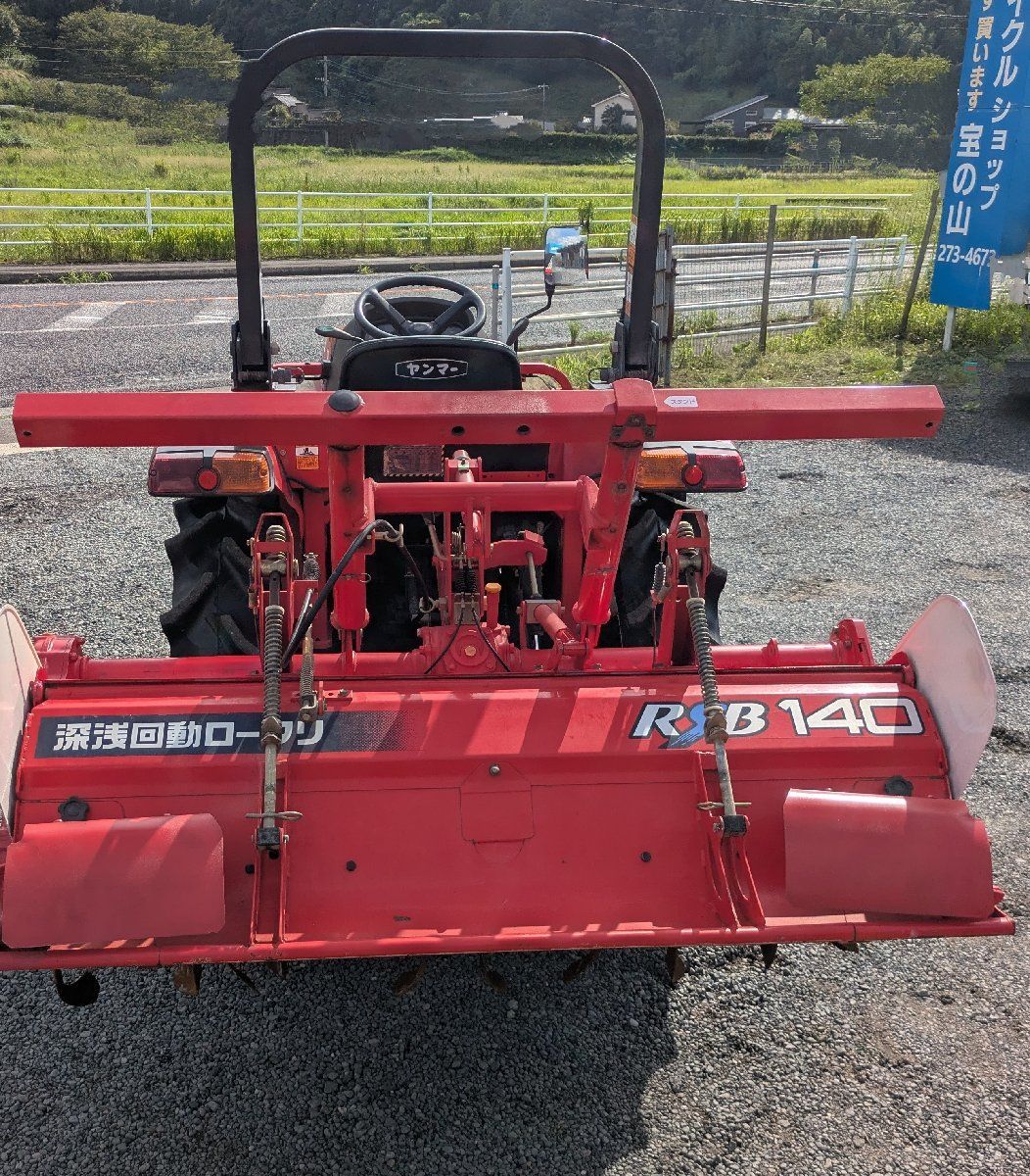 鹿児島発 ヤンマー 21馬力ディーゼルエンジンAF210 パワステ 自動水平