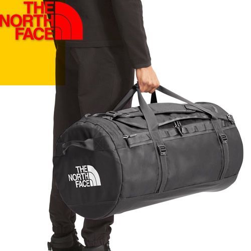 ノースフェイス THE NORTH FACE バッグ ボストンバッグ リュック メンズ レディース 95l 修学旅行 旅行 アウトドア キャンプ 軽量 大容量 ブランド 黒 ブラック BASE CAMP DUFFEL L NF0A52SB