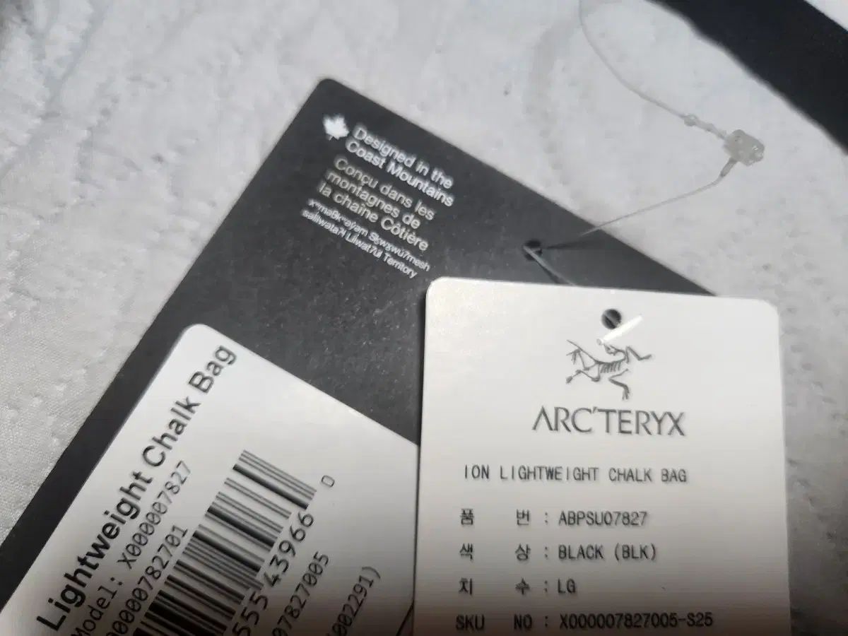 L ARC TERYX アークテリクス イオンチョークバッグ ブラック ラージサイズ