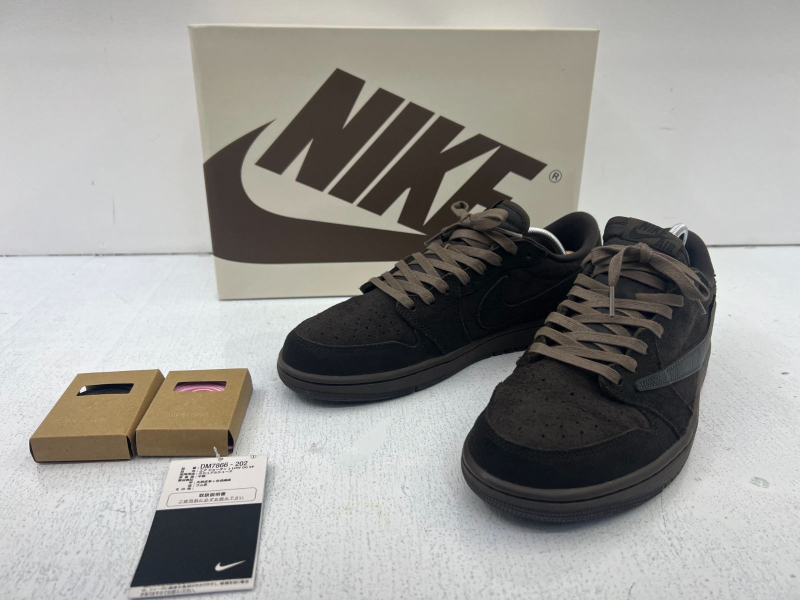 盛岡80-0106】Travis Scott × Nike Air Jordan 1 Low OG SP 