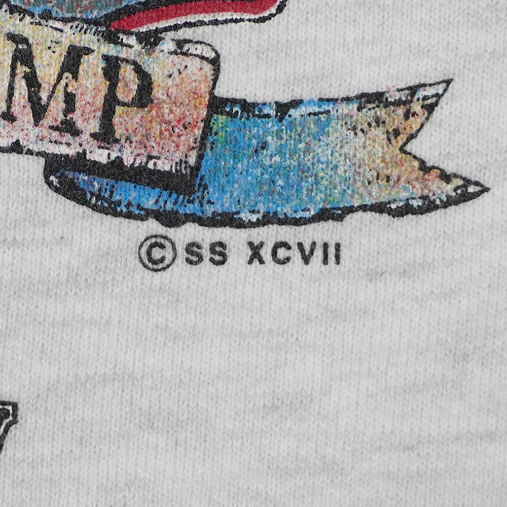 アメリカ古着　90s ヴィンテージ　アラスカ　スウェット　トレーナー　W3 USA製 アラスカ・白熊プリント・スウェット・ネイビー・スーベニア