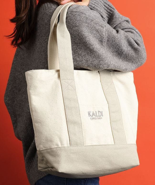 KALDI 「食品福袋」 2023年/2022年バッグ キャンバストート 2枚セット