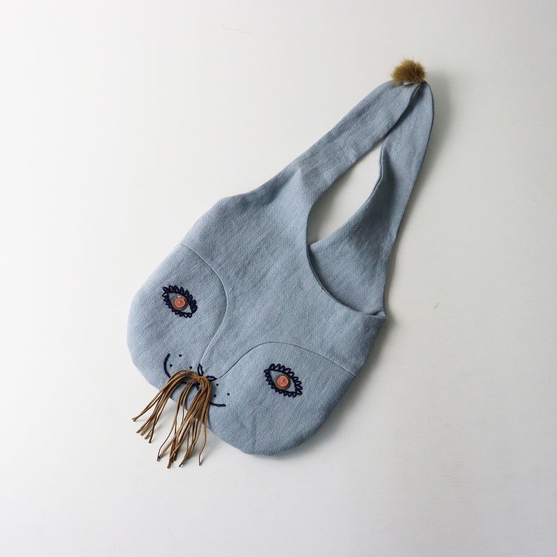 極美品 2024SS ミナペルホネン mina perhonen usa bag small size 