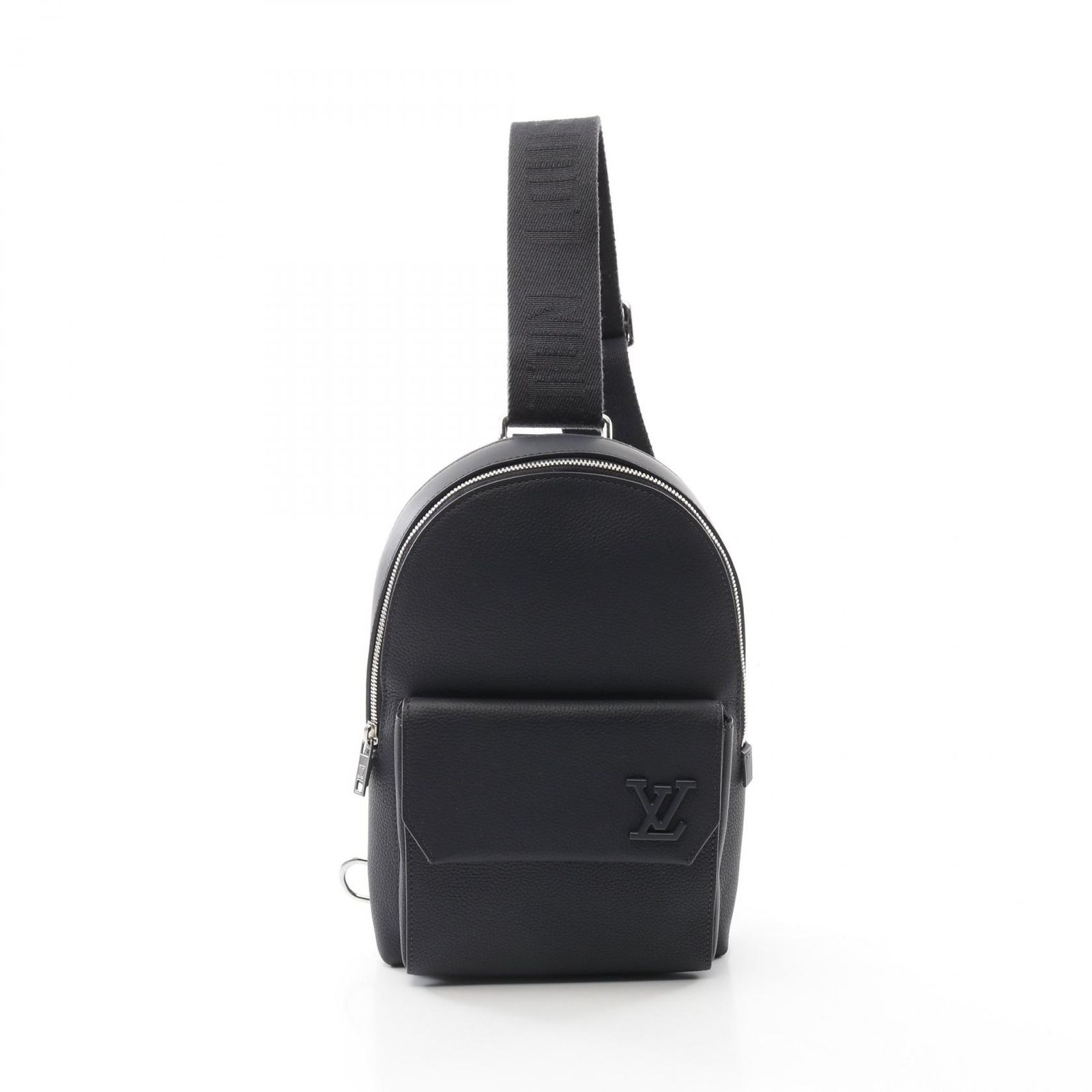 ルイ ヴィトン LOUIS VUITTON ウエストバッグ ボディバッグ パイロット スリングバッグ M11601 インクブルー レザー パイロット スリングバッグ メンズ Used A