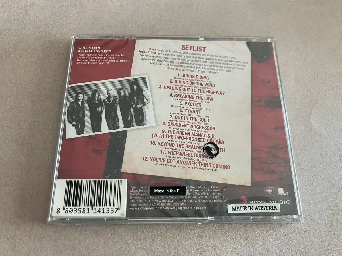 【新入荷·数量限定】 ジューダス プリースト ライブ LIVE BEST ベスト アルバム 収益クラス CD ヘビーメタル 日本最大級の品揃え！