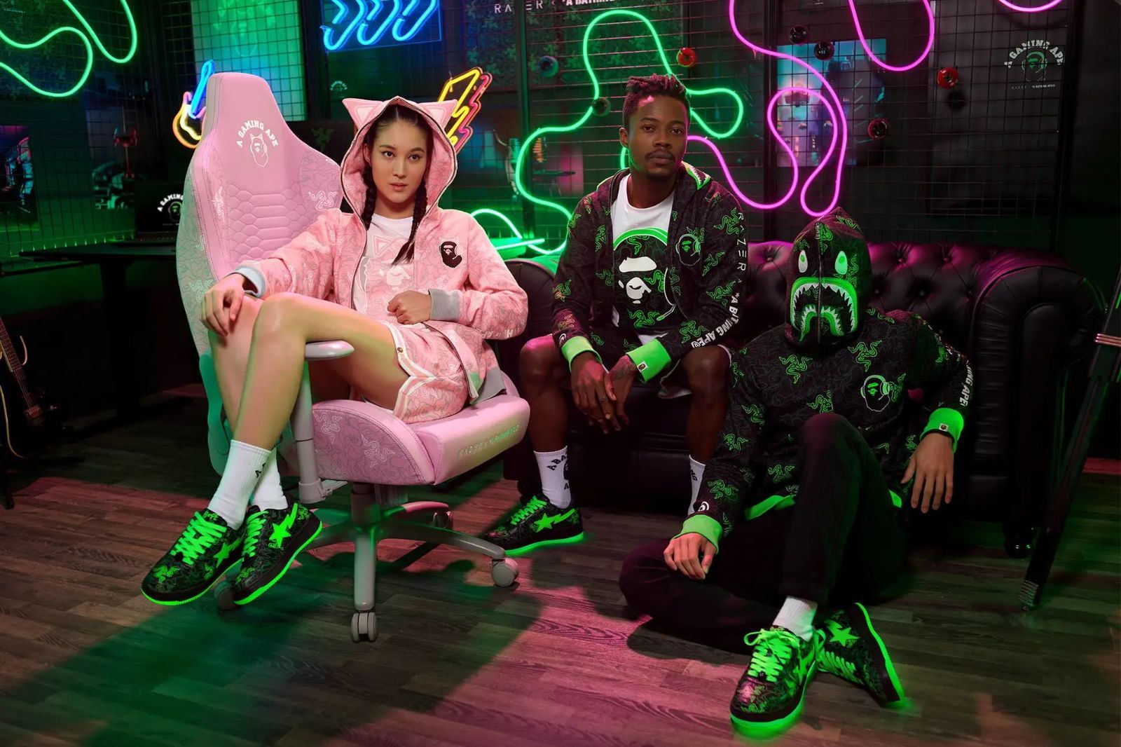 A・BATHING APE バスケ ウェア 緑 セットアップ 中古・古着通販】Mitchell&Ness (ミッチェルアンドネス) A