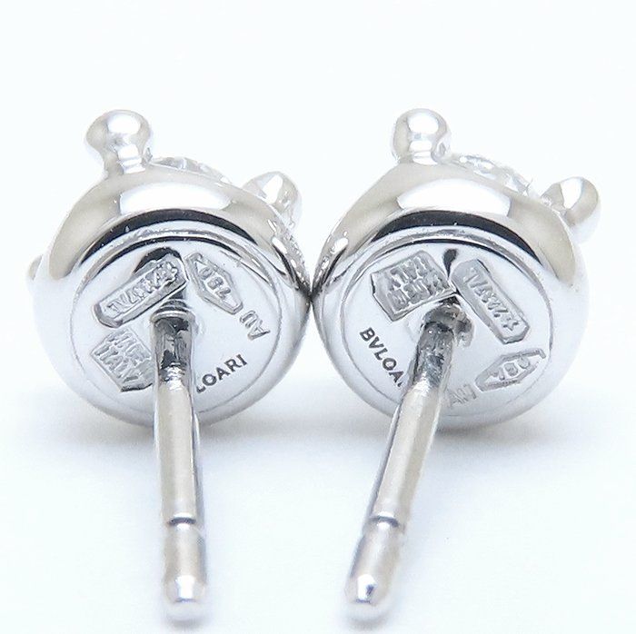 【美品】BVLGARI ブルガリ コロナ ダイヤモンド ピアス 片耳用 6439 美品】BVLGARI ブルガリ コロナ ダイヤモンド ピアス 片耳用 6439