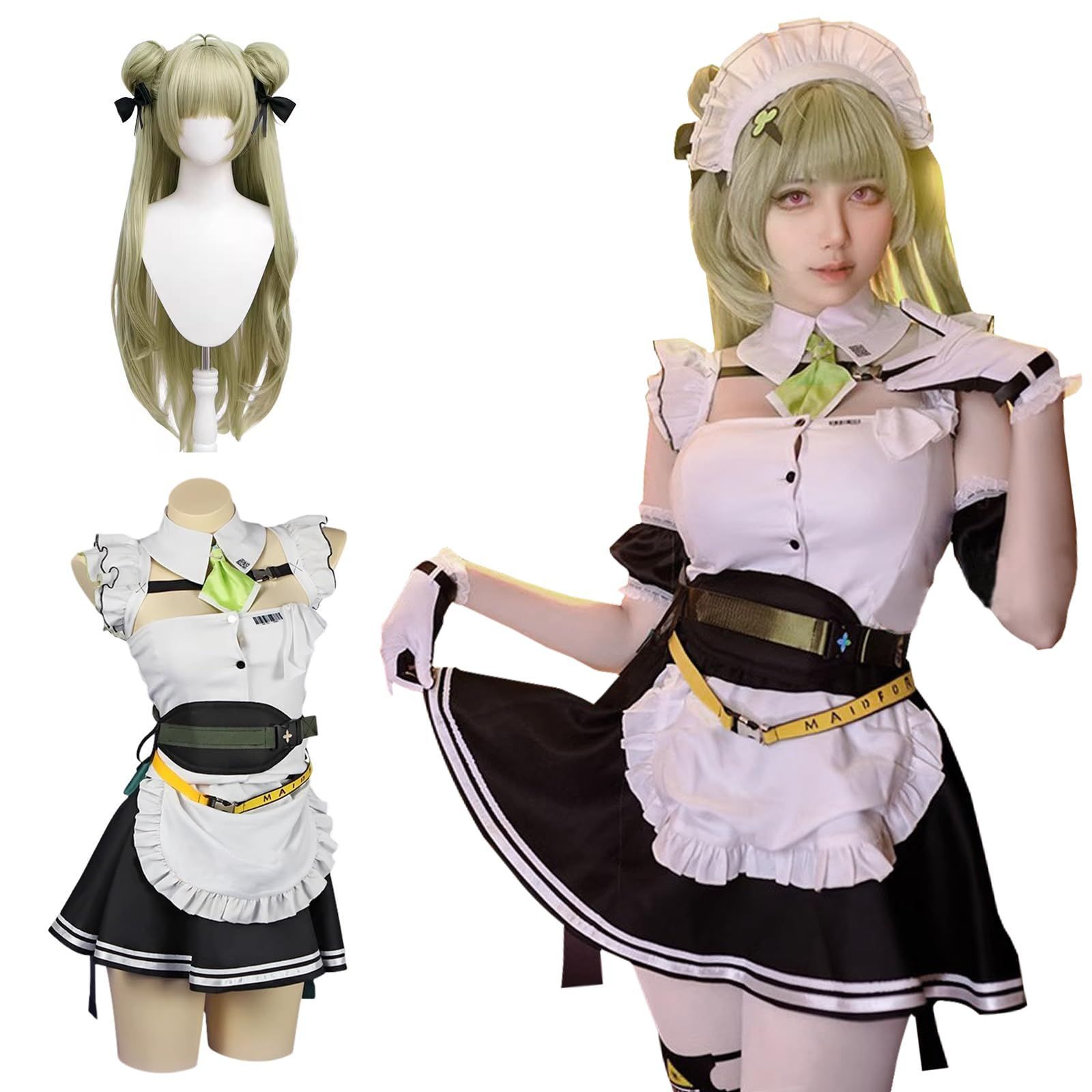 五次元 高品質 勝利の女神 ニケ コスプレ ウィッグ付き 鉄道護衛部隊 NIKKE ラピ バイパー アリス コスプレ衣装 大人用 仮装 文化祭 イベント BJ0919ML04