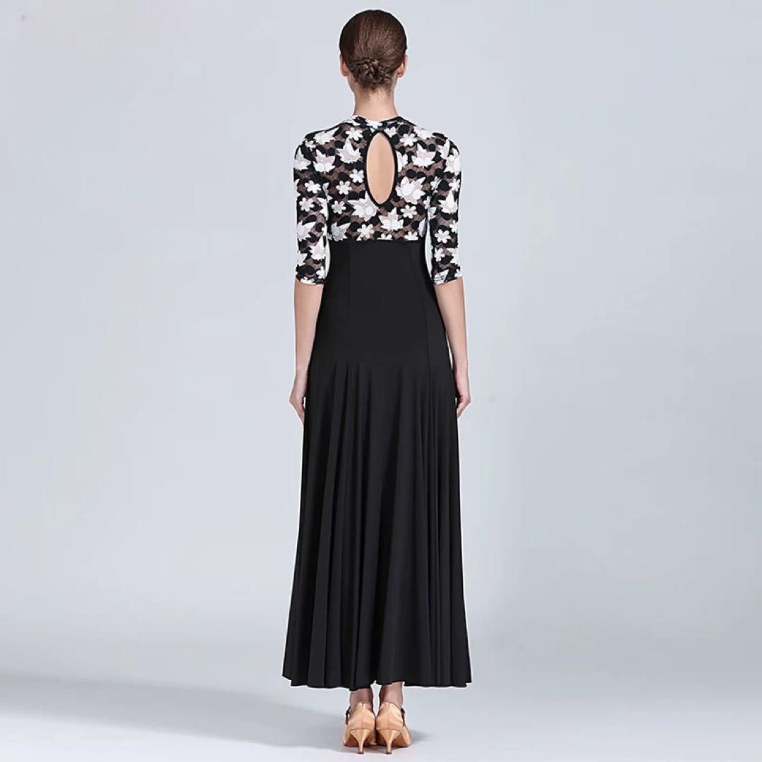 花柄スタンダードワンピース??練習着に最適? スタンダード練習着