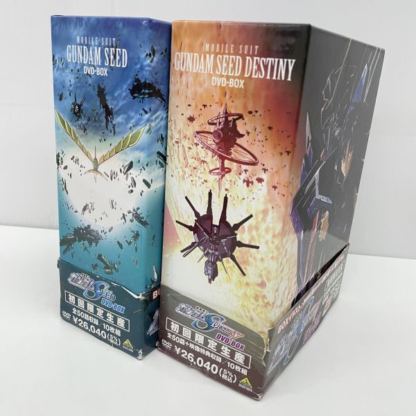 機動戦士ガンダムSEED DESTINY DVD-BOX〈初回限定生産・10枚…-