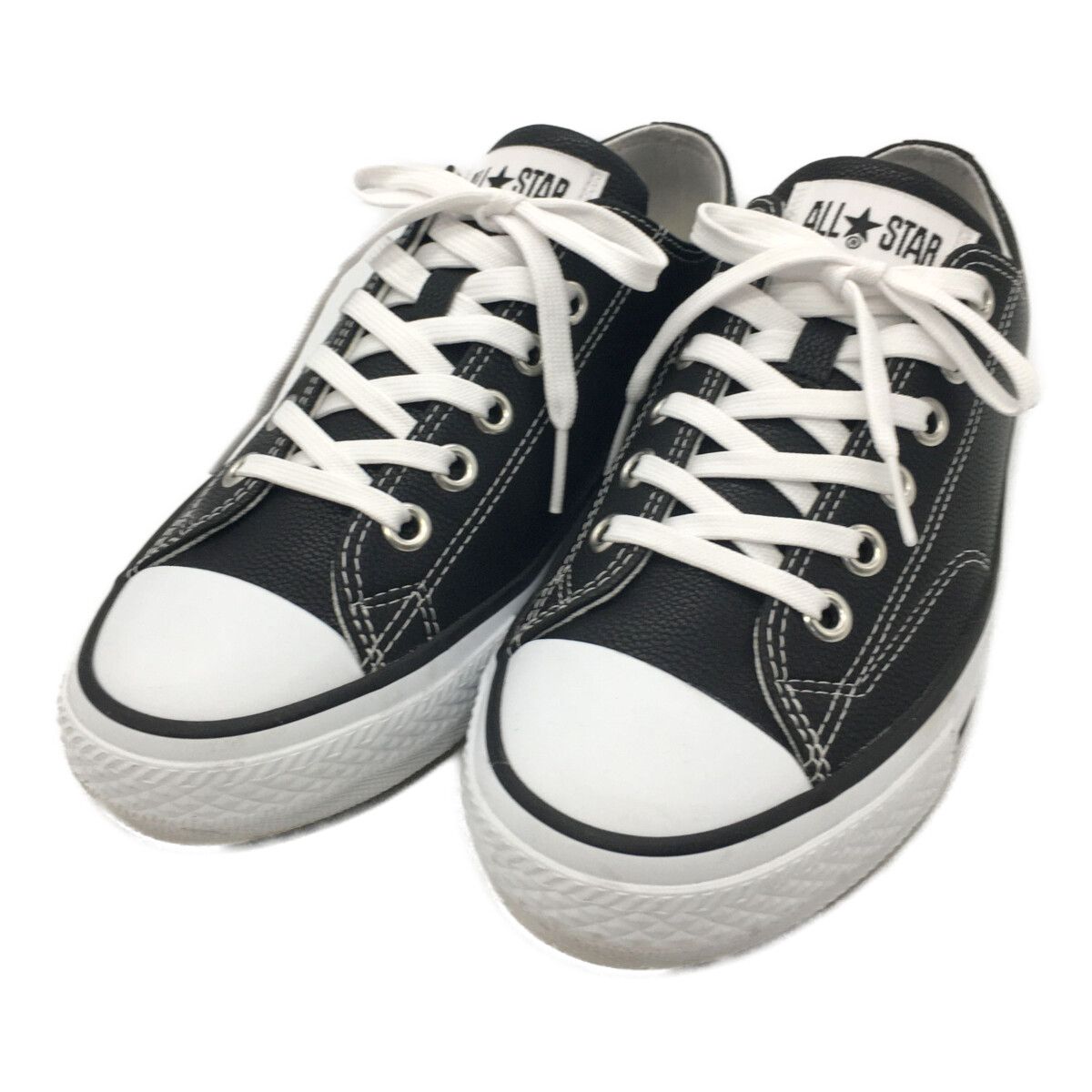 CONVERSE - coco 中古 コンバース CONVERSE ゴルフシューズ  24cm ブラック オールスターGF OX スパイクレス シンプル [33500041] 中古 コンバース CONVERSE ゴルフシューズ 24cm ブラック