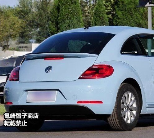 フォルクスワーゲン ザ ビートル 2012-2020年 ABS製リアウィング ダックテールデザイン デニムブルー