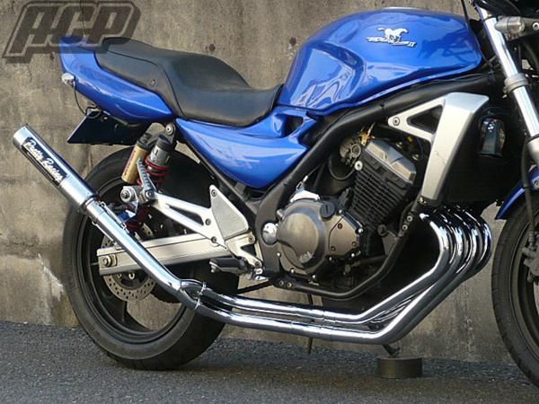 プリティー製 バリオス 2型 改 タイプ２ 4-2-1 マフラー メッキ