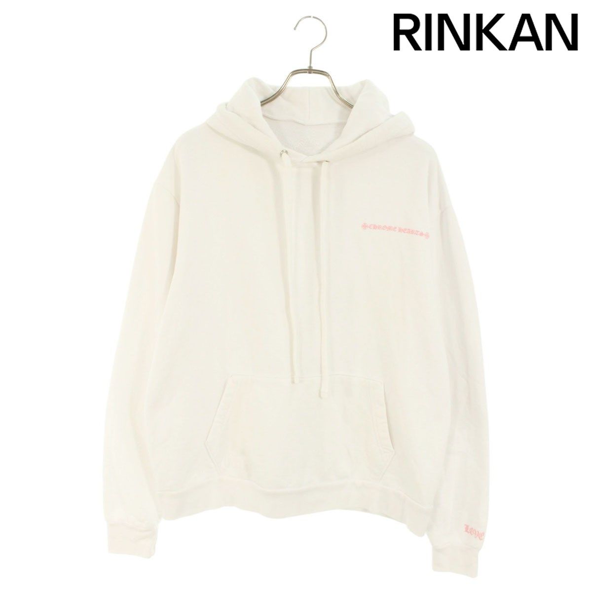 クロムハーツ SWTSHRT PLVR アームロゴプリントプルオーバーパーカー