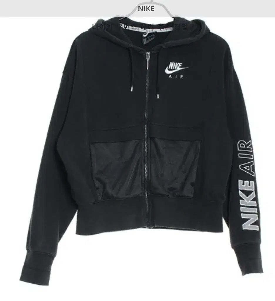 NIKE ナイキ ウーマンズ エアー フード ジップアップ 黒