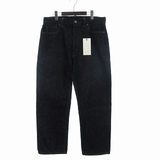 アプレッセ A PRESS タグ付き Washed Denim Wide Pants ONE WASH  