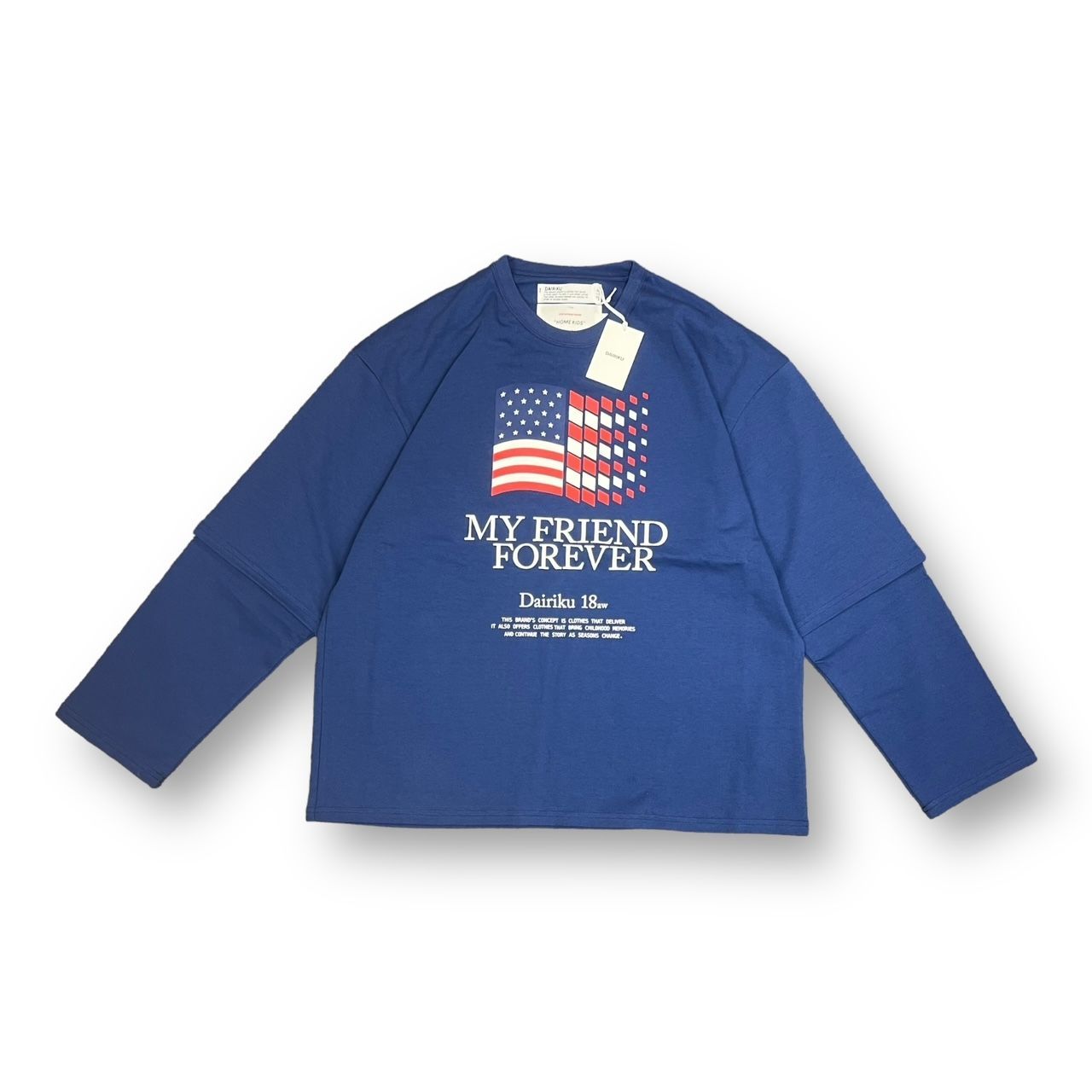 定価23100円 新品 DAIRIKU 23AW HOME KIDS レイヤードカットソー
