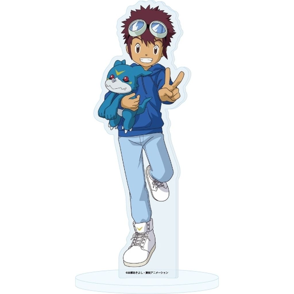 デジモンアドベンチャー　本宮大輔＆ブイモン　アクリルキーホルダー 中古】アクリルスタンド・アクリルパネル 27.本宮大輔＆ブイモン
