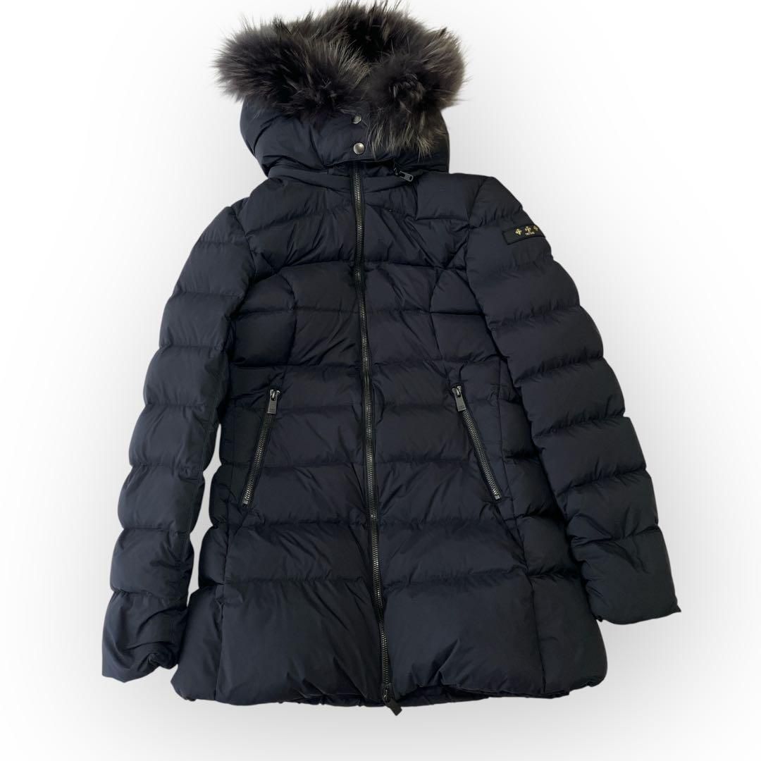 タトラス ダウンコート 紺色 LTA9S フード ファータトラス セラミカ