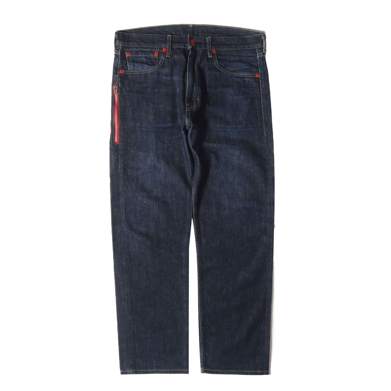 fragment design フラグメント デザイン パンツ サイズ:32×31 00s Levis Fenom レッドパッケージ 360M リンスウォッシュ デニムパンツ インディゴ 日本製 ボトムス ジーンズ ジーパン【メンズ】