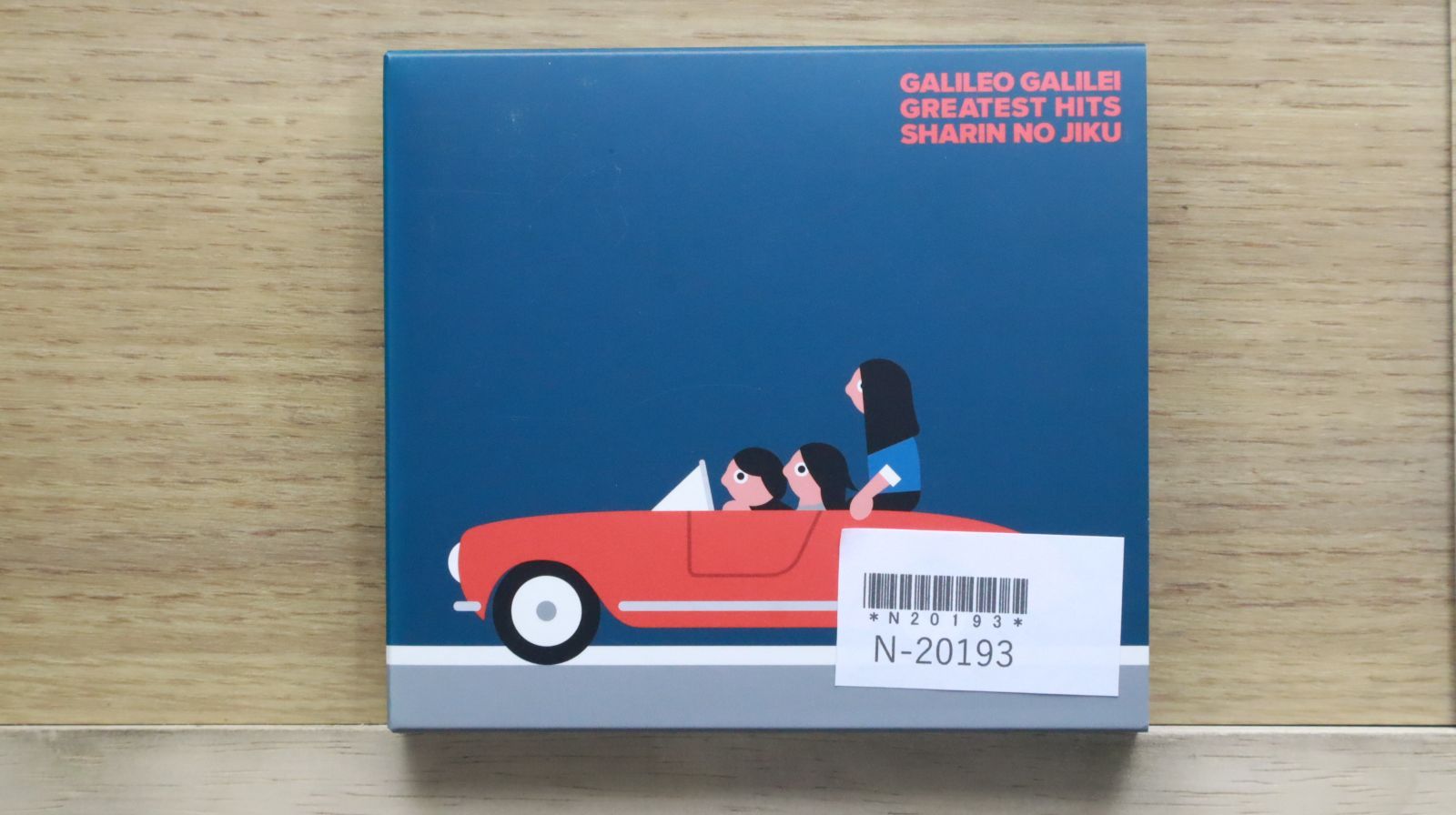 国内盤CD☆ガリレオ・ガリレイ/Galileo Galilei□ 車輪の軸(初回