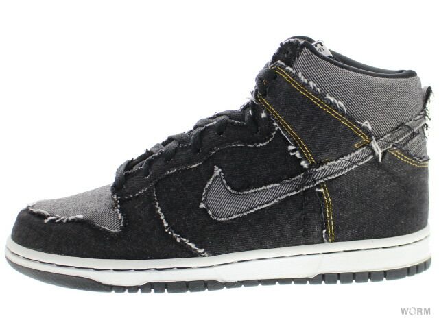 US9.5】 NIKE DUNK HI BLACK DENIM 312423-001 【新古品】 - メルカリ