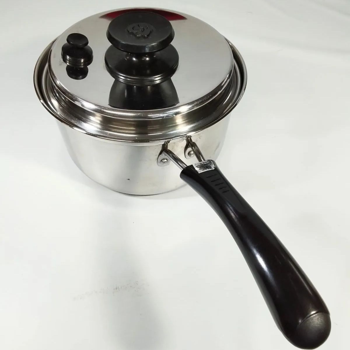 ロイヤルプレステージ Royal Prestige ステンレス製片手鍋 蓋付き 内径 約18.5cm アメリカ製 NO 00958