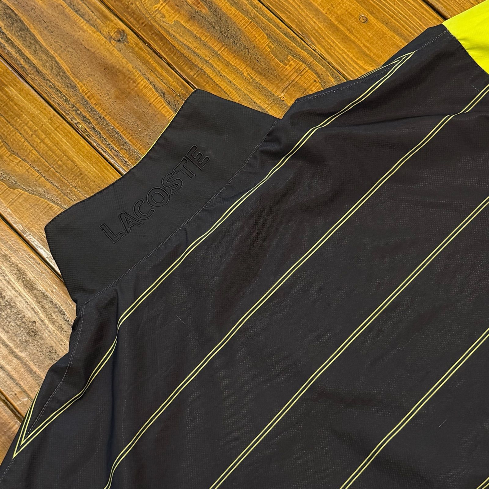 SPORTラコステスポーツ ネオンライン切替ナイロンジャケット