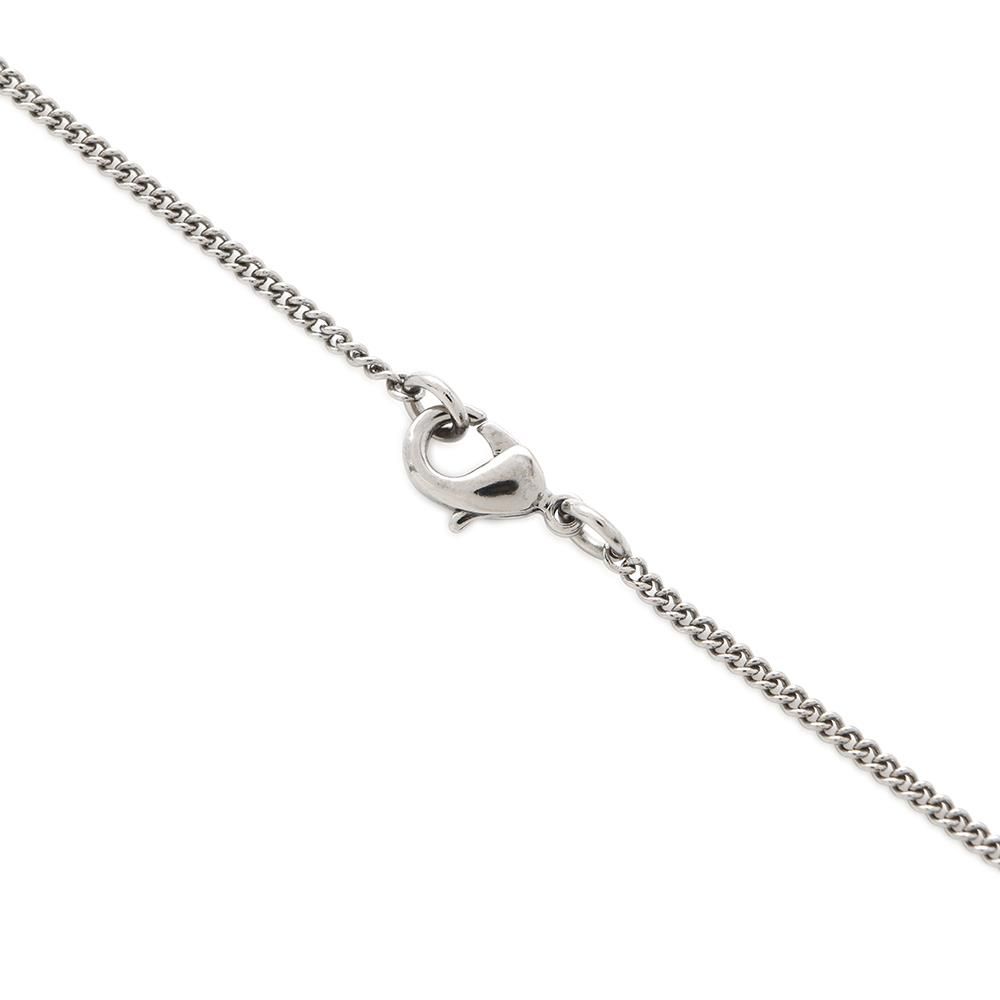 シャネル ネックレス ラインストーン 三日月 ココマーク B17 K CHANEL  