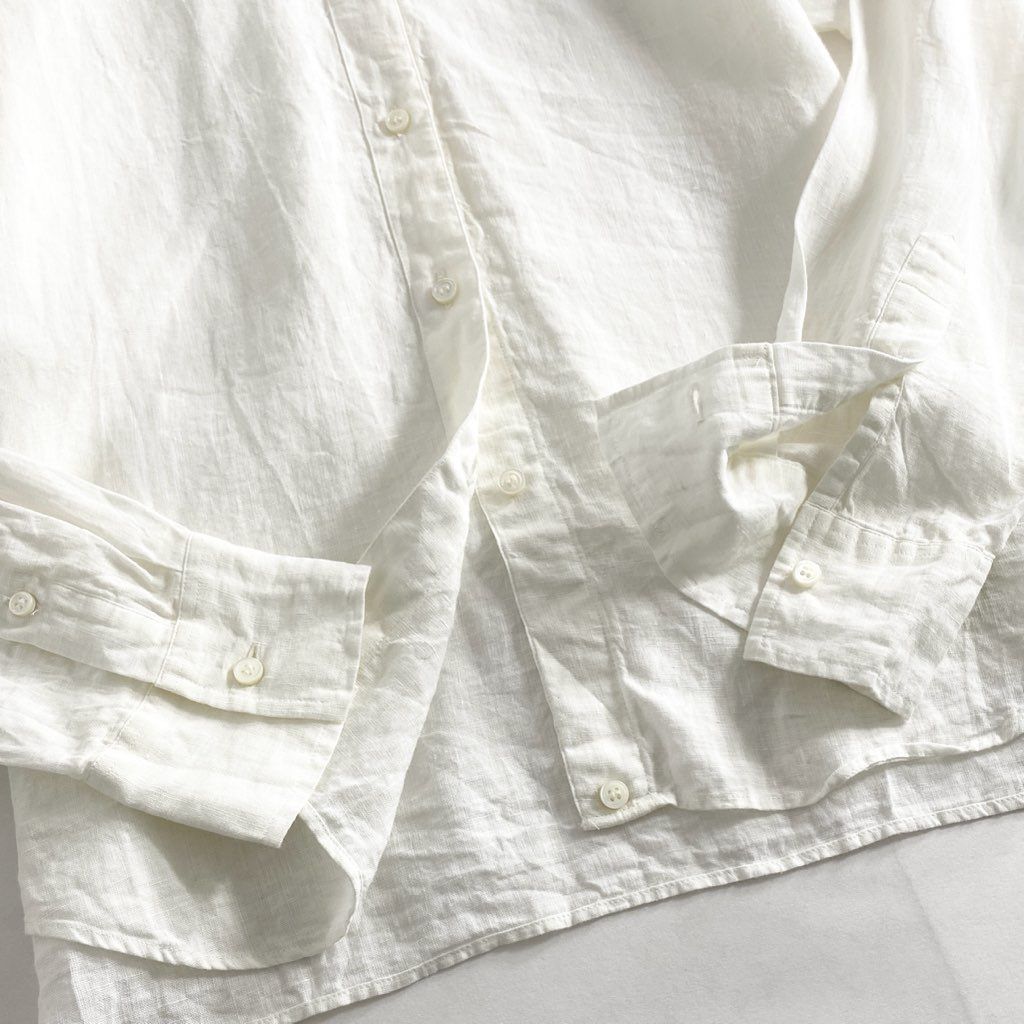 14d7 plage プラージュ ロングスリーブ リネンシャツ 21-050-922-8020