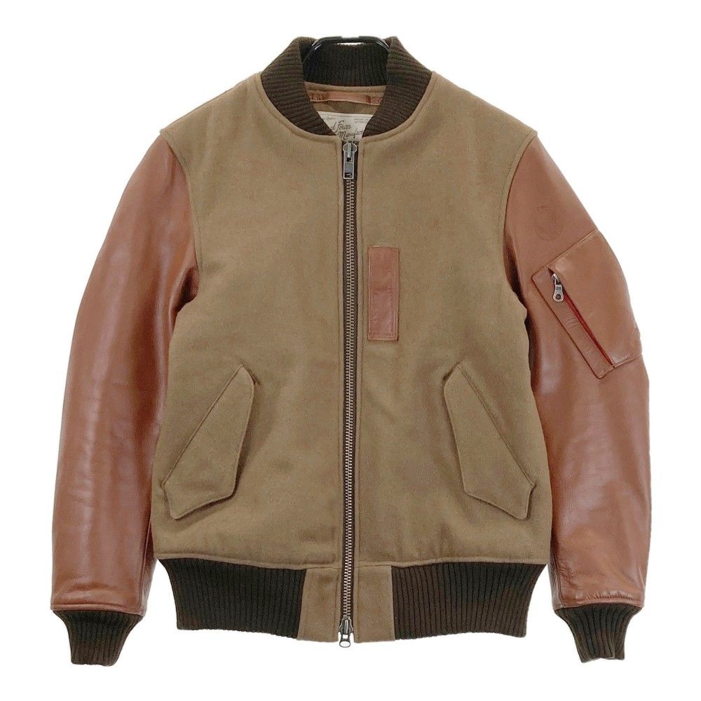 AVIREX MA-1ジャケット ブラウン AVIREX アヴィレックス コンビ MA-1 ブラウン系 M [240101459944