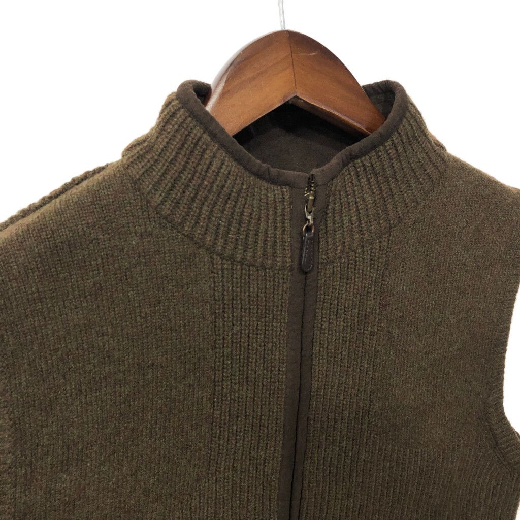 L.L.Bean エルエルビーン フルジップ メリノウール ニット ベスト 