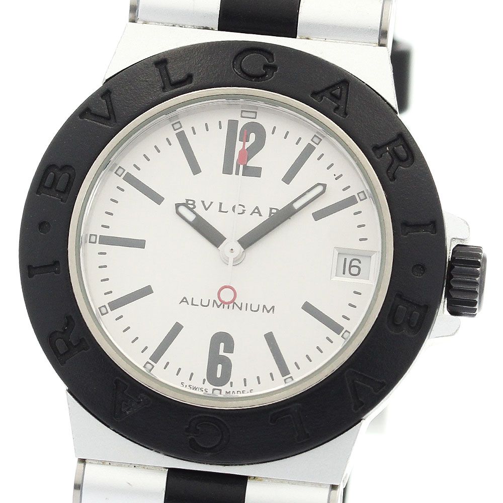 ブルガリ BVLGARI AL32TA アルミニウム クォーツ ボーイズ _894287