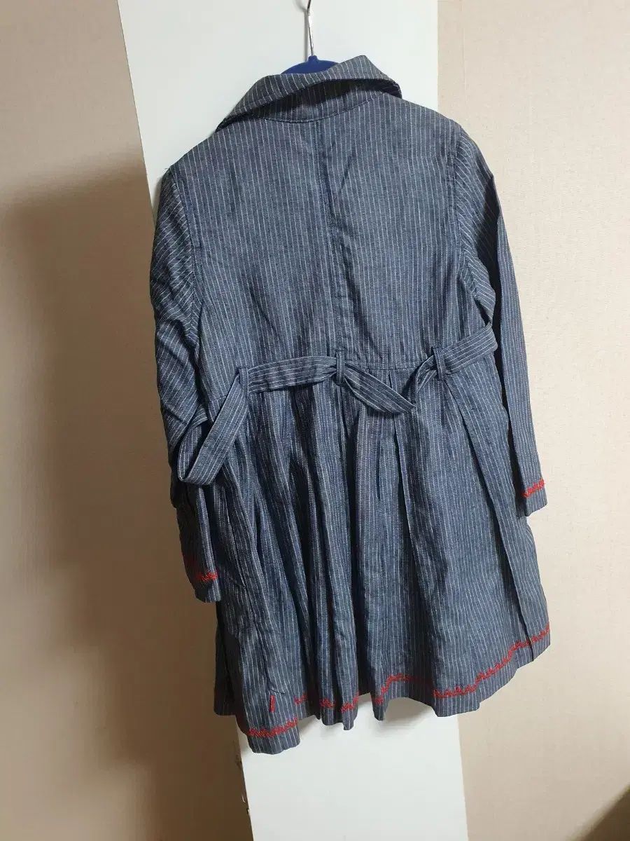  ルームSeven ROOMSEVEN リネン デニム トレンチコート キッズ その他 ジャケット ブルゾン