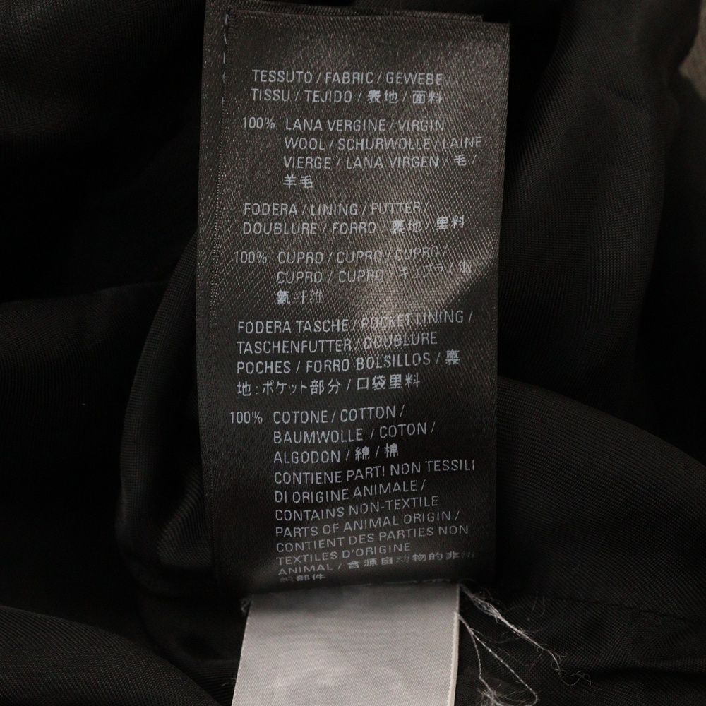 BALENCIAGA バレンシアガ 19SS アームワッペンオーバーサイズコート ブラック/グレー556686 TFT10 ワッペン（ブランドバレンシアガ）の通販