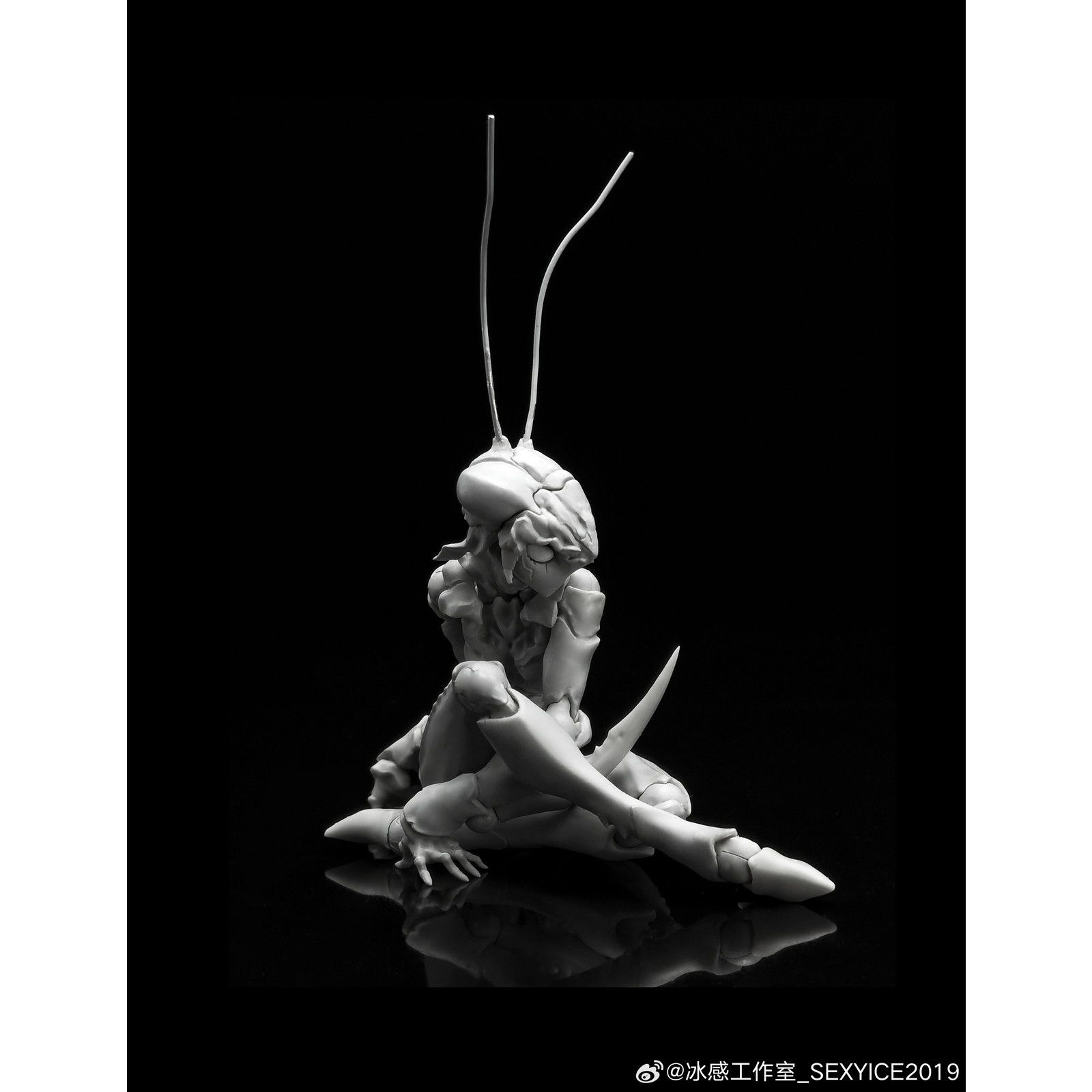 蟲 VERMIN シリーズ 実験体 B0127 カマキリ 1/12 完成品 可動