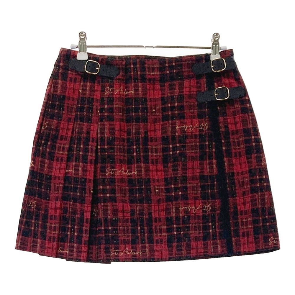 セントアンドリュース(St ANDREWS)プリーツスカート 黒 S ゴルフ