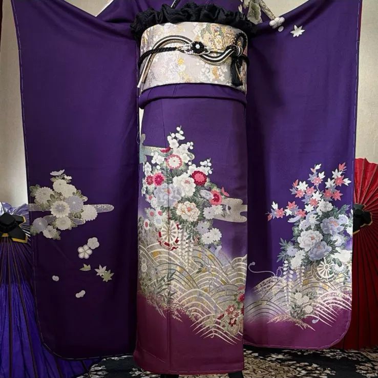 しつけ糸付
